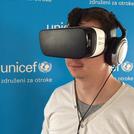 UNCEFova virtualna resničnost Begunsko taborišče v Jordaniji